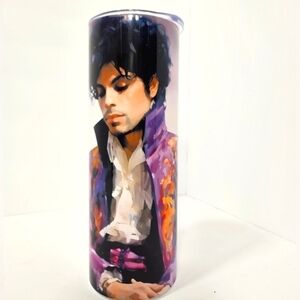 20 oz The Purple Prince Tumbler keeps drunks cold all day!!!